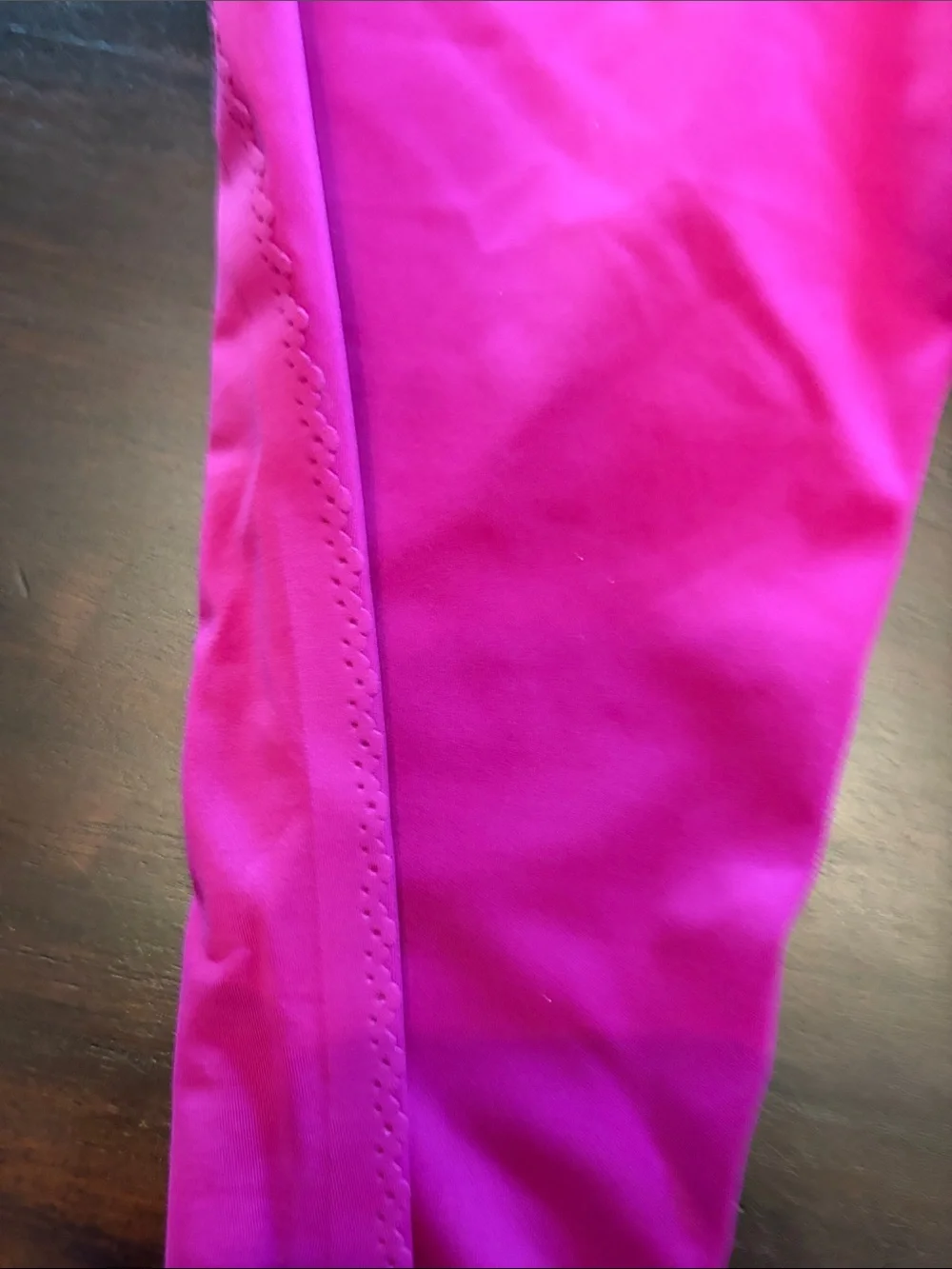 Lululemon Set of 3 High-Waist Athletic Cropped Leggings Size 6 black, pink, gray